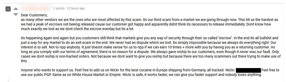 Tor Market Darknet