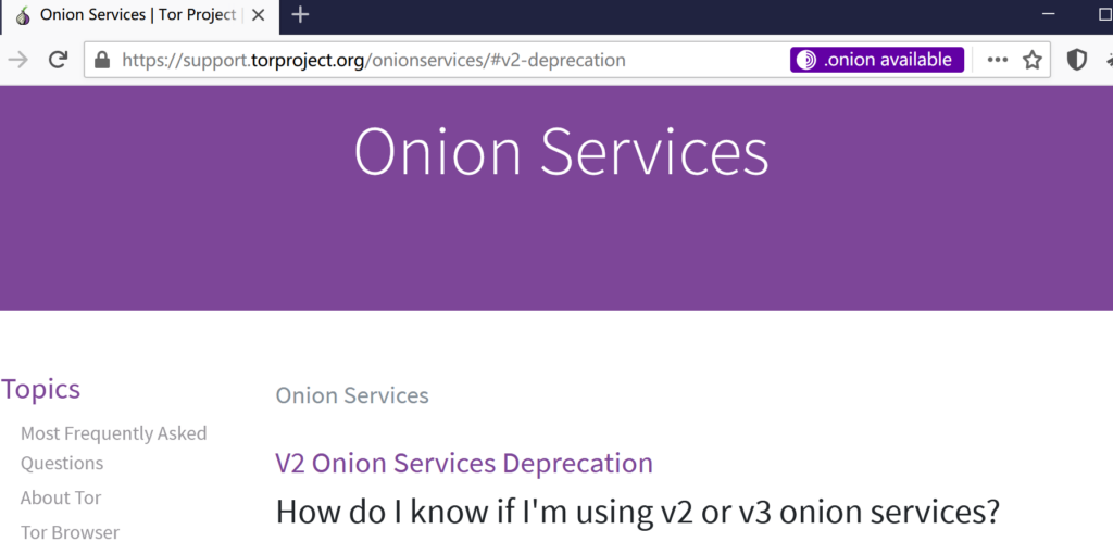 Tor onion search